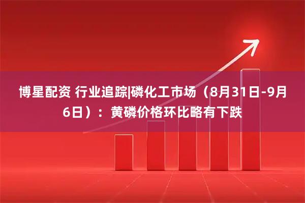 博星配资 行业追踪|磷化工市场（8月31日-9月6日）：黄磷价格环比略有下跌